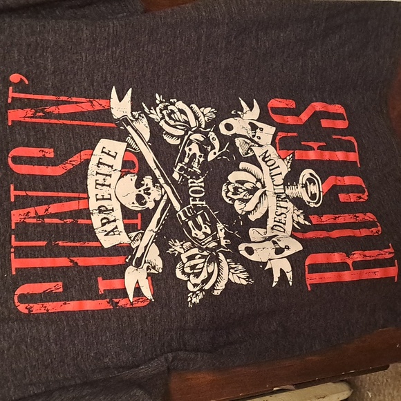 Guns N' Roses size Med black logo concert tee Appetite for Destruction - Picture 3 of 4